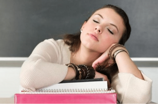 #htmlcaption_54687 Student gets suspended after taking picture of napping teacher.