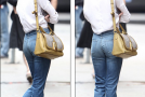 Skinny Ali Lohan seen strutting downtown NYC with disastrous look.