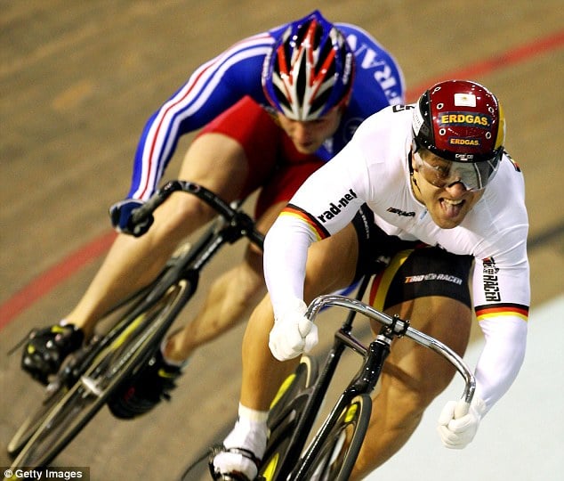 article-2181056-144A3CD9000005DC-423_634x540 German Olympic cyclists tweet freakish pictures of their thighs. So thats why they win....