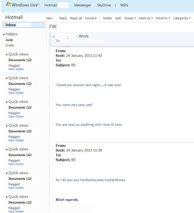 originalx1 X rated email exchange between office employees accidentally gets shared with entire staff.