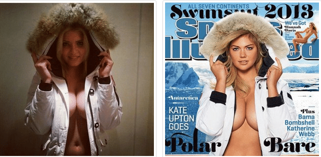 Have you met Kate Uptons look alike? Ania.