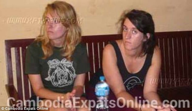 Two sisters arrested in Cambodia