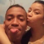 Pictured  Jady Duarte with her deceased drug lord husband,