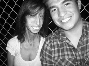 Lizzie Velasquez has to eat every 15 minutes or she will die.