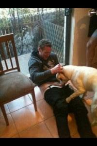 Joel Monaghan wants to tell you how he managed to get a dog to service ... photo