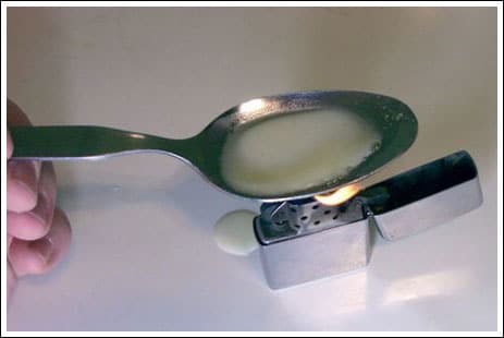 how to cook crack in a spoon