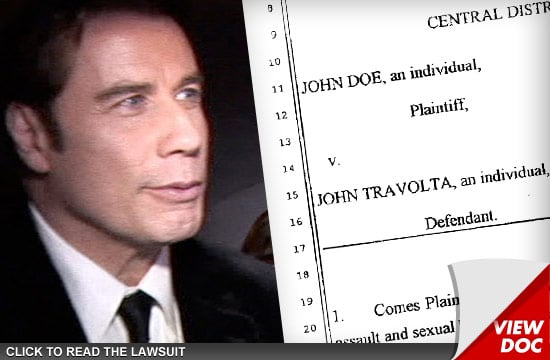 is john travolta gay now