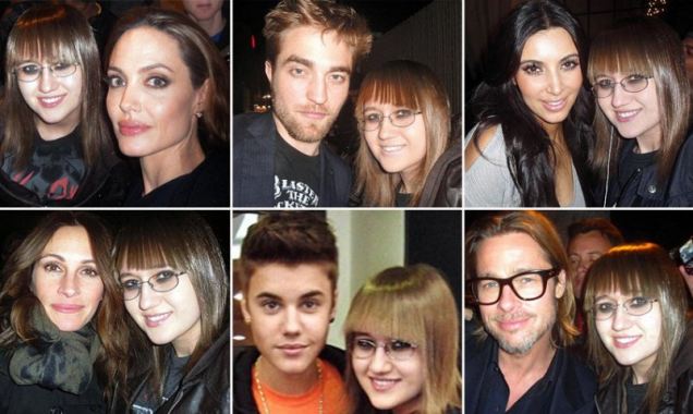 Stalker Sarah's 5000 plus photo album with celebrities.