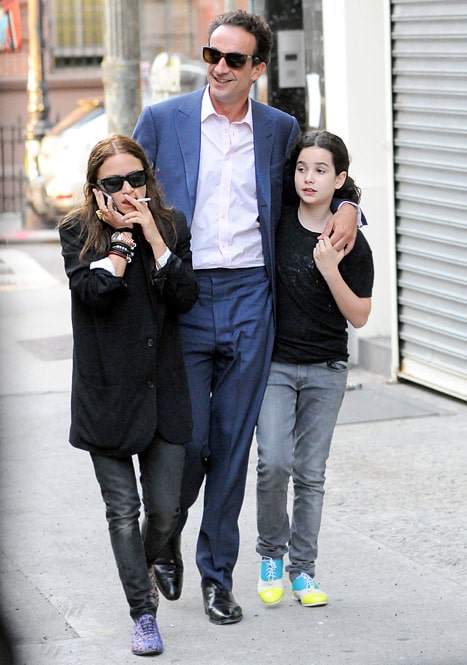 Olivier Sarkozy with Mary Kate Olsen 
