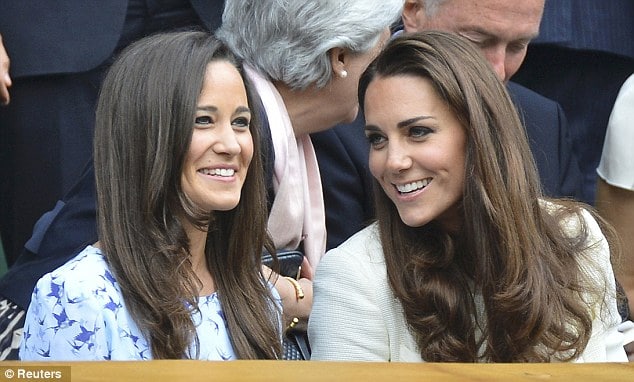 Kate Middleton and Pippa Middleton star at Wimbledon Final as they ...
