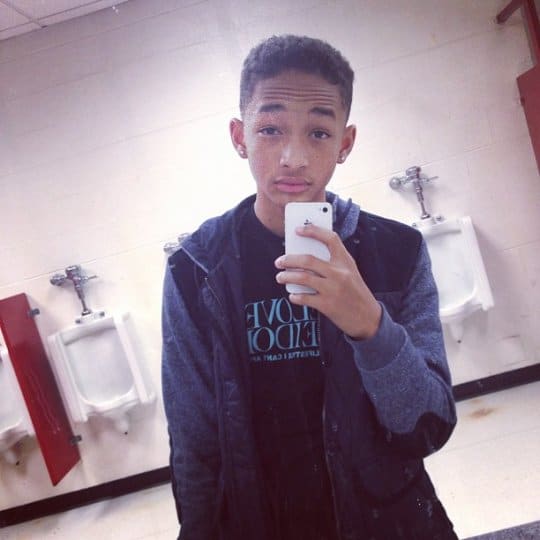 Oh my! At 14 Jaden Smith is also a rapper too. But does he have talent?