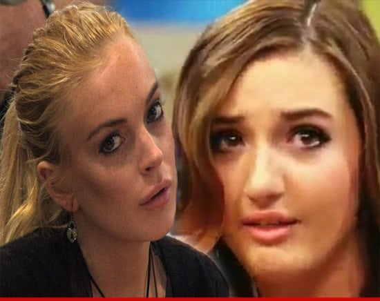 Oh No Lindsay Lohan Wants Nothing To Do With New Half Sister Ashley Horn