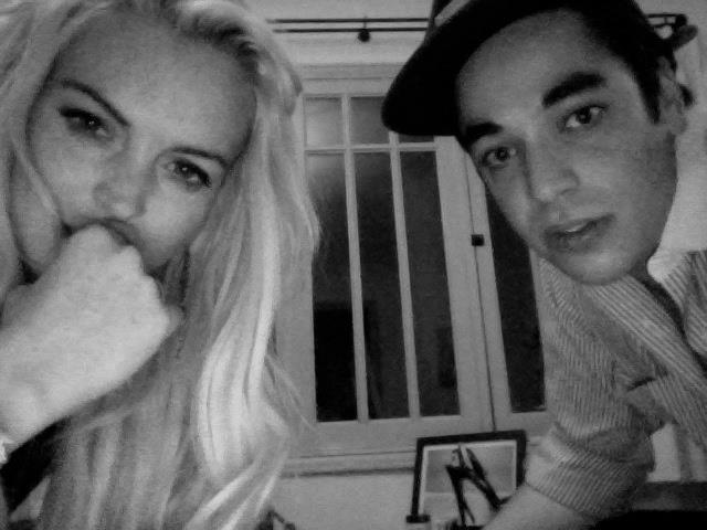 Lindsay Lohan and Gavin Doyle.