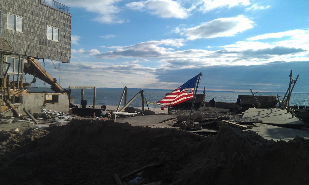 Hurricane Sandy at the Rockaways, NY