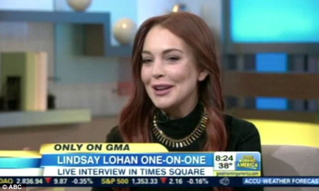 Lindsay Lohan on GMA