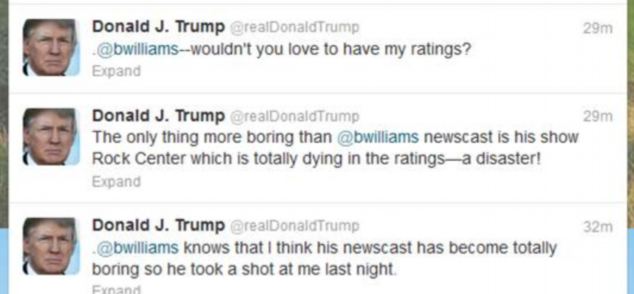 Donald Trump twitter.