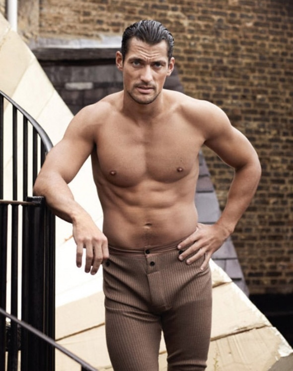 David Gandy for 10 Men's Magazine. David Gandy for 10 Men's Magazine.