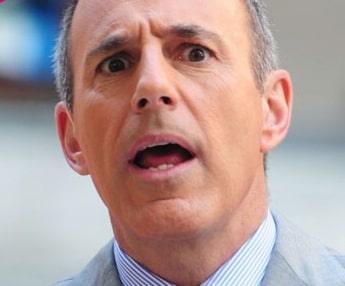 Matt Lauer is not really loved any more...