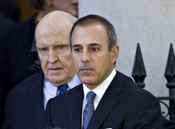 Jack Welch and Matt Lauer