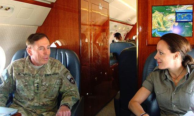 David Petraeus and Paula Bradfield.