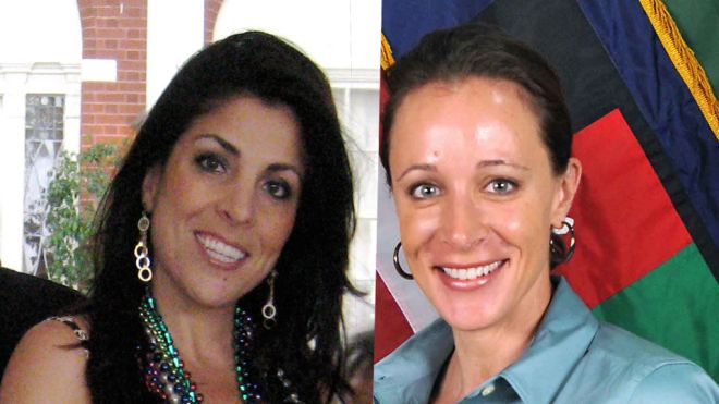 Jill Kelley and Paula Broadwell