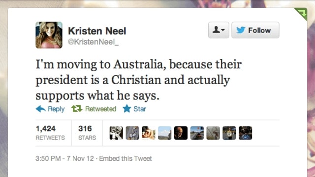 Kristen Neel tweet.