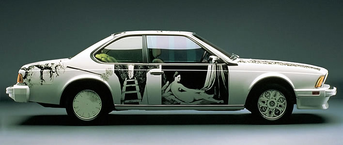 BMW ArtCars, Miami Art Basel 2012.