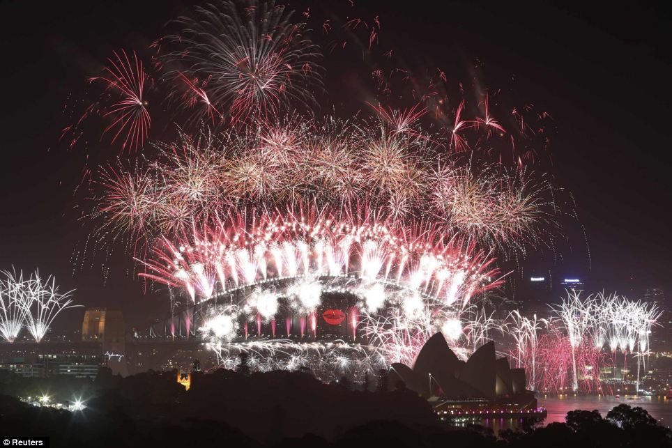 Sydney Australia new year's day