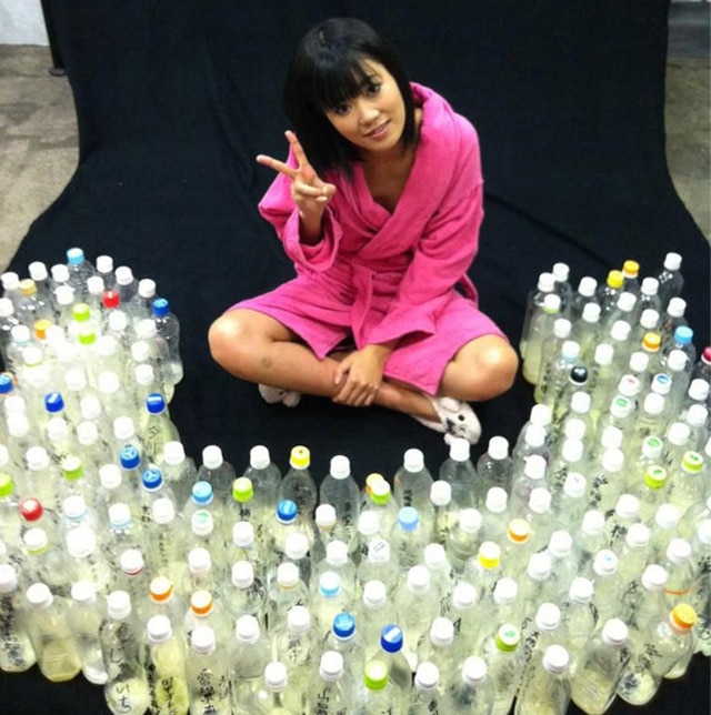 Is That So Japanese Porn Star Solicits 100 Bottles