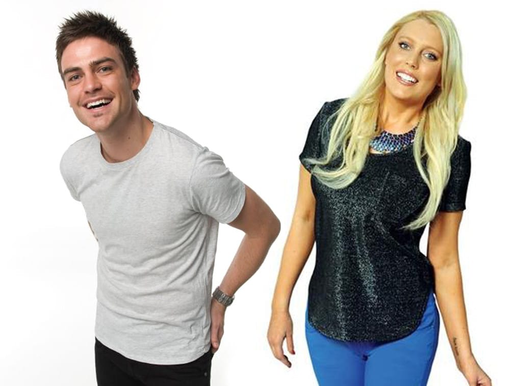 2DAY FM Aussie dj's Mel Greig and Michael Christian