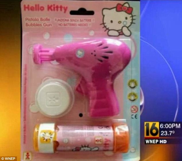 Hello Kitty toy gun