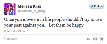 Melissa King twitter Melissa King twitter
