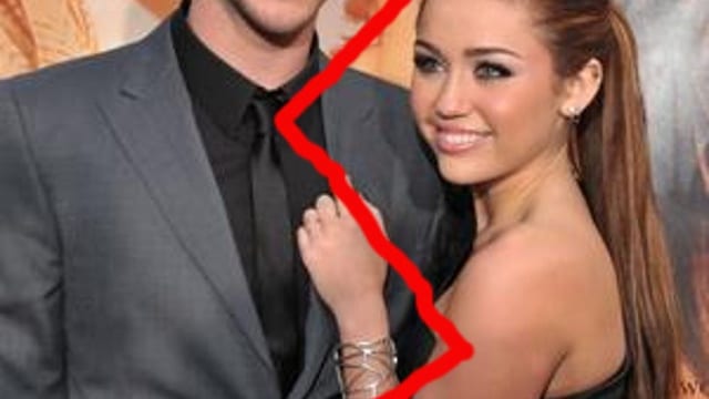 Liam Hemsworth and Miley Cyrus