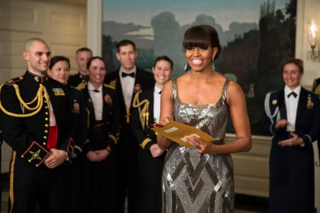 Michelle Obama Oscar's dress