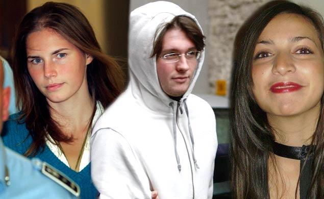 Amanda Knox, Raffaele Sollecito, Meredith Kercher 