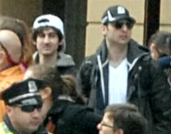 Dzhokhar A. Tsarnev and his brother Tamerlan Tsarnaev