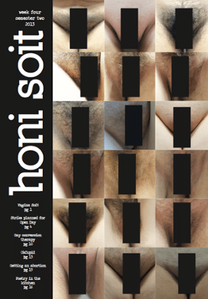 Honi Soit cover Honi Soit cover
