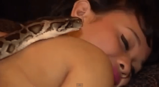 Indonesian snake massage