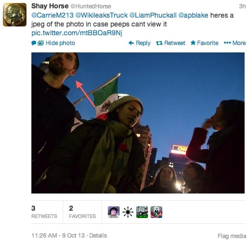 Wojciech Braszczok spied on Occupy Wall st protests