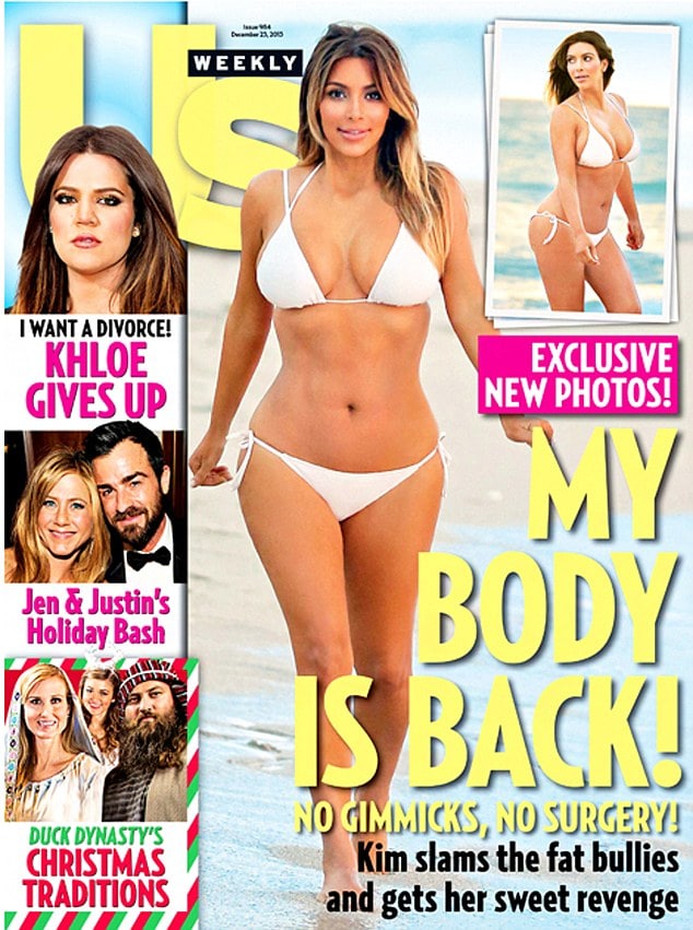 Kim Kardashian lost weight