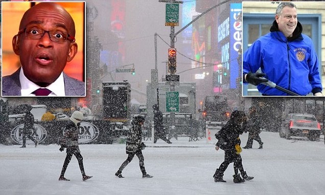 Al Roker Mayor Bill De Blasio