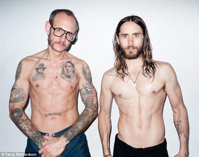 Terry Richardson and Jared Leto