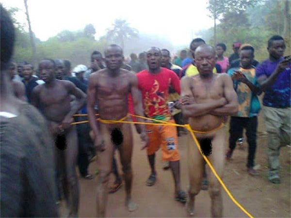 round up of gay men in Nigeria