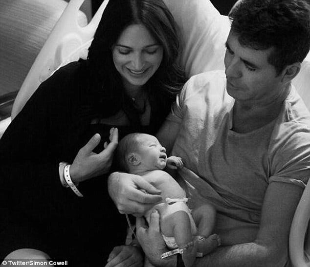 Simon Cowell baby