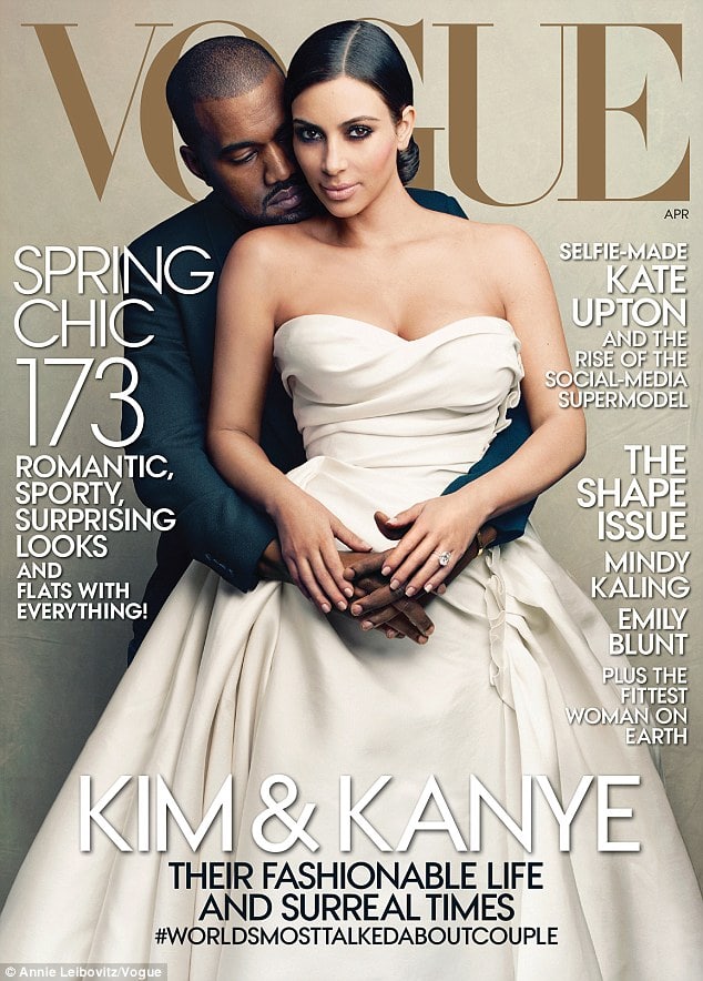 Kim Kardashian Vogue cover