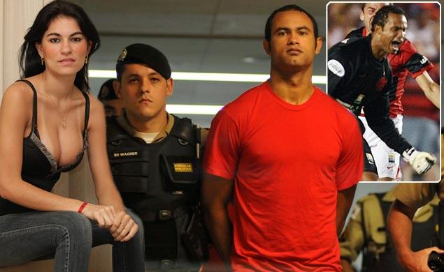 Bruno Fernandes de Souza, Brazilian soccer player applies twelve months  after twenty two year sentence for murder of girlfriend to play again.