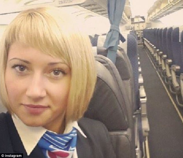 Flight attendant selfies