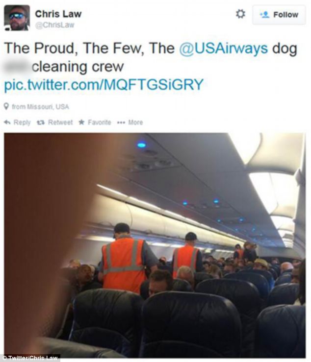 US Airways flight 598 emergency lands after service dog poops