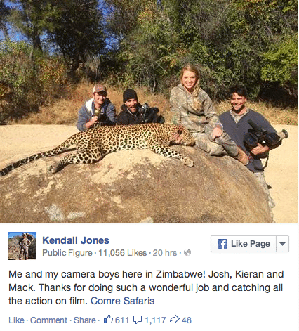 Kendall Jones teenage hunter