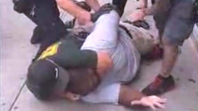 Eric Garner choked